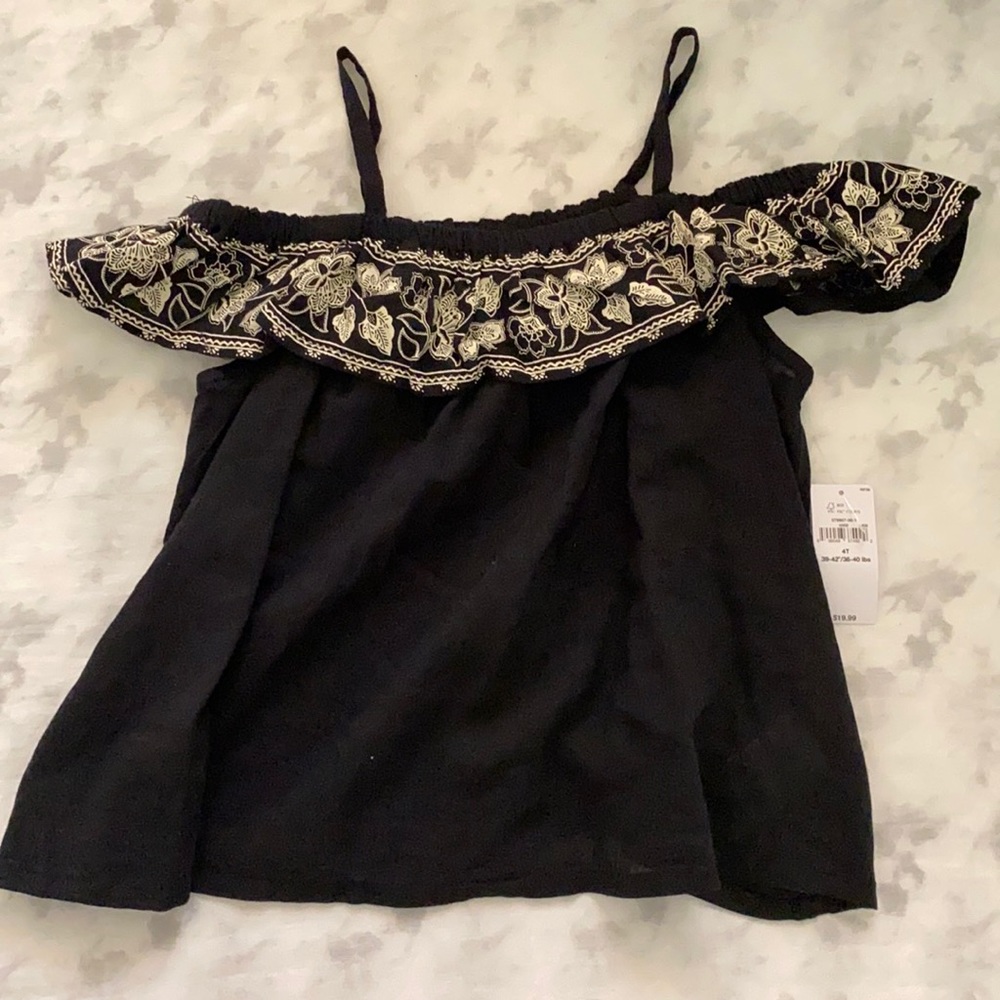 Old navy toddler off the shoulder tank